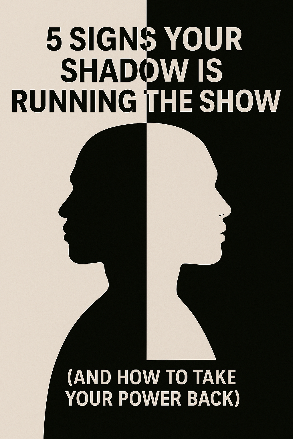 5 Signs Your Shadow Is Running the Show (And How to Take Your Power Back)